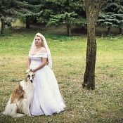 Елена Фото с русской борзой, Минск - фото 2